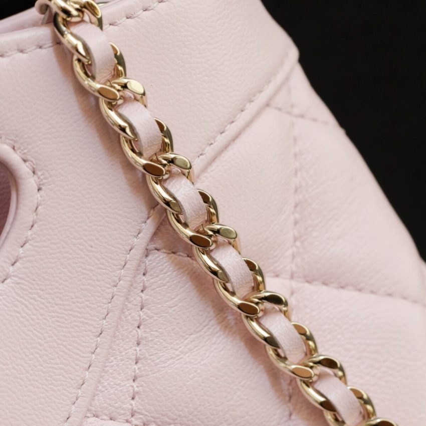 CHANEL 24s Mini Horizontal Pink Purple - chanel mini horizontal pink purple dupe detail 9