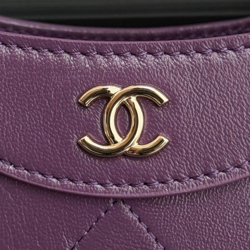 chanel-24s-mini-horizontal-purple-gallery-4 CHANEL 24s Mini Horizontal Purple - chanel mini purple dupe detail 10