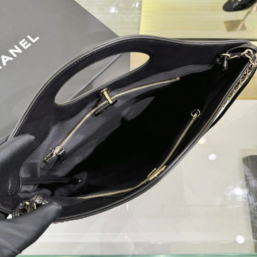 chanel-31bag-large-black-gallery-2 CHANEL 31Bag Large Black - chanel 31 bag dupe detail 4