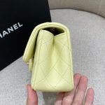 Chanel Camellia Flap Yellow 6 CHANEL Camellia Flap Yellow - fake chanel camellia yellow detail 5