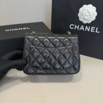 Chanel Classic Flap 17cm Gold 3 CHANEL Classic Flap 17cm Gold - chanel classic flap gold replica detail 2