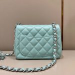 Chanel Classic Flap 17cm Tiffany 2 CHANEL Classic Flap 17cm Tiffany - chanel bag dupe detail 1