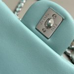 Chanel Classic Flap 17cm Tiffany 4 CHANEL Classic Flap 17cm Tiffany - chanel bag dupe detail 3