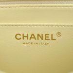 Chanel Classic Flap 17cm Yellow 11 CHANEL Classic Flap 17cm Yellow - imitation chanel bag detail 2