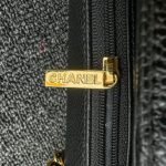 Chanel Classic Flap 20cm Black Caviar 4 CHANEL Classic Flap 20cm Black Caviar - chanel mini classic flap dupe detail 3