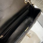 Chanel Classic Flap 20cm Black 6 CHANEL Classic Flap 20cm Black - fake chanel 20cm black detail 5