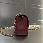 Chanel Classic Flap 20cm Burgundy 2 CHANEL Classic Flap 20cm Burgundy - chanel burgundy flap replica detail 1