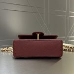 Chanel Classic Flap 20cm Burgundy 4 CHANEL Classic Flap 20cm Burgundy - chanel burgundy flap replica detail 3