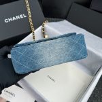 Chanel Classic Flap 20cm Denim 2 CHANEL Classic Flap 20cm Denim - chanel denim bag dupe detail 4