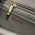 Chanel Classic Flap 20cm Grey 8 CHANEL Classic Flap 20cm Grey - chanel grey bag dupe detail 7