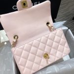 Chanel Classic Flap 20cm Pink 2 CHANEL Classic Flap 20cm Pink - chanel pink bag replica detail 1