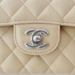 Chanel Classic Flap 23cm Apricot 2 CHANEL Classic Flap 23cm Apricot - replica chanel bag detail 1