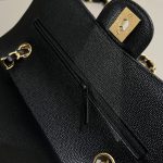Chanel Classic Flap 23cm Black Caviar 2 CHANEL Classic Flap 23cm Black Caviar - chanel medium flap dupe detail 1