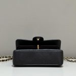 Chanel Classic Flap 23cm Black Caviar 3 CHANEL Classic Flap 23cm Black Caviar - chanel medium flap dupe detail 2