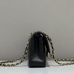 Chanel Classic Flap 23cm Black Caviar 4 CHANEL Classic Flap 23cm Black Caviar - chanel medium flap dupe detail 3