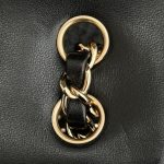 Chanel Classic Flap 23cm Black 12 CHANEL Classic Flap 23cm Black - chanel 23cm flap dupe detail 3