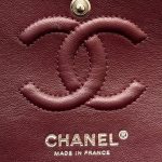 CHANEL Classic Flap 23cm Black Silver - luxury bag dupe detail 4