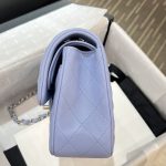 Chanel Classic Flap 23cm Light Blue 3 CHANEL Classic Flap 23cm Light Blue - chanel inspired bag detail 2