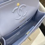 Chanel Classic Flap 23cm Light Blue 5 CHANEL Classic Flap 23cm Light Blue - chanel inspired bag detail 4