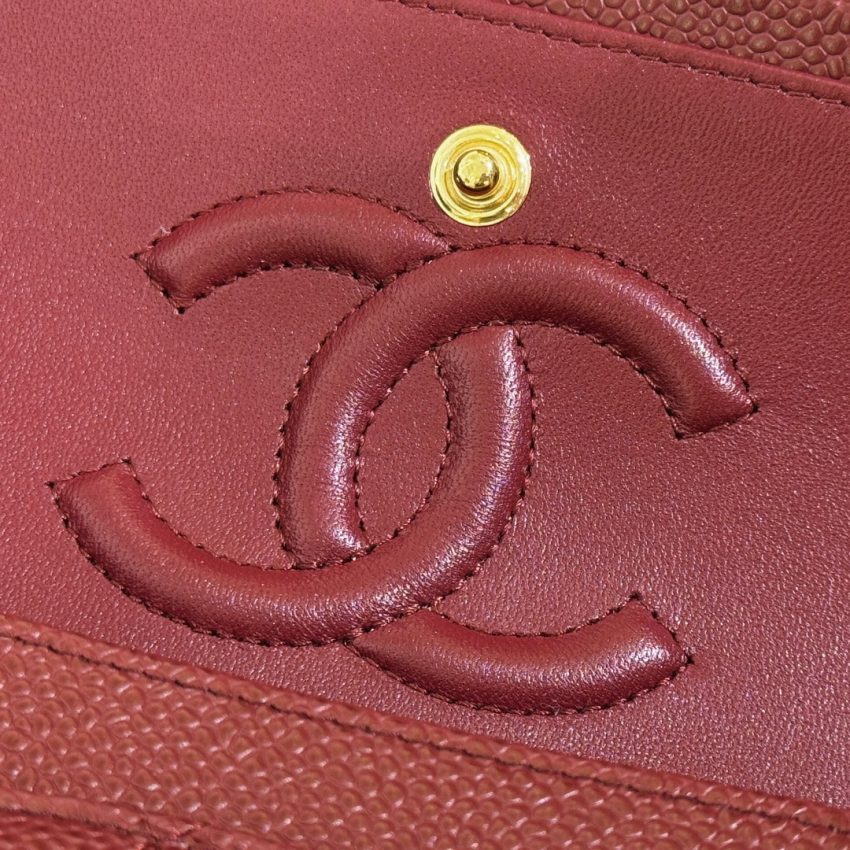 Chanel Classic Flap 23cm Red 2 CHANEL Classic Flap 23cm Red - chanel 23cm replica detail 1