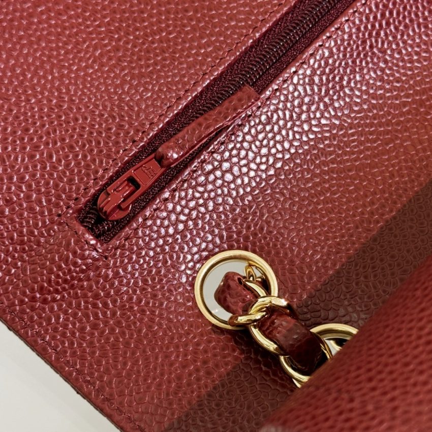 Chanel Classic Flap 23cm Red 7 CHANEL Classic Flap 23cm Red - chanel 23cm replica detail 6