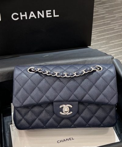CHANEL Classic Flap 23cm Sea Blue