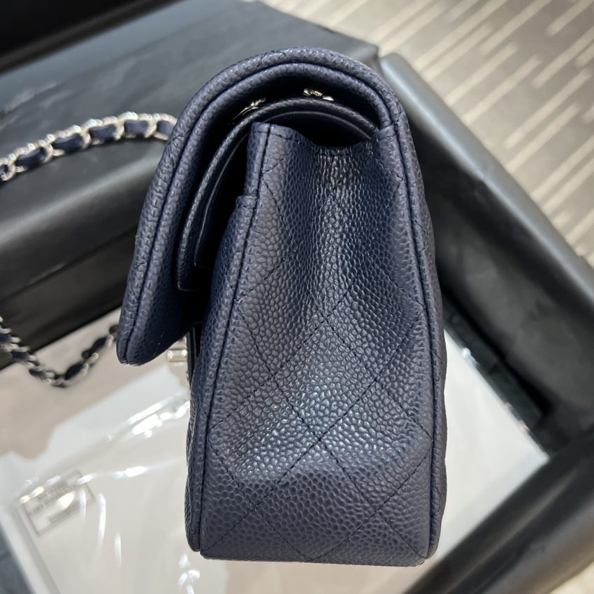 Chanel Classic Flap 23cm Sea Blue 4 CHANEL Classic Flap 23cm Sea Blue - chanel copy bag detail 3