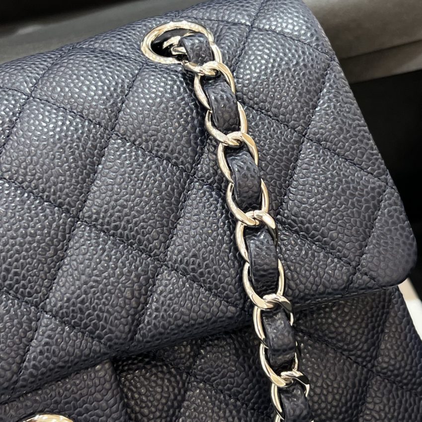 Chanel Classic Flap 23cm Sea Blue 8 CHANEL Classic Flap 23cm Sea Blue - chanel copy bag detail 7