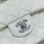 Chanel Classic Flap 23cm White 4 CHANEL Classic Flap 23cm White - chanel flap bag replica detail 3