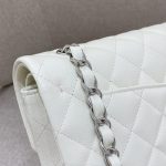 Chanel Classic Flap 23cm White 7 CHANEL Classic Flap 23cm White - chanel flap bag replica detail 6
