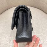 CHANEL Classic Flap 25cm All Black - chanel all black replica detail 2