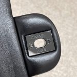CHANEL Classic Flap 25cm All Black - chanel all black replica detail 8