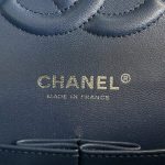 Chanel Classic Flap 25cm Dark Blue 5 CHANEL Classic Flap 25cm Dark Blue - best chanel dupe detail 4