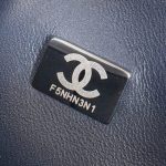 Chanel Classic Flap 25cm Dark Blue 9 CHANEL Classic Flap 25cm Dark Blue - best chanel dupe detail 8
