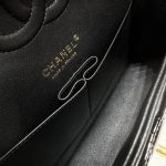 Chanel Classic Flap 25cm Patent Black 6 CHANEL Classic Flap 25cm Patent Black - chanel patent leather replica detail 5