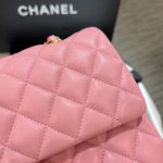 Chanel Classic Flap 25cm Pink 3 CHANEL Classic Flap 25cm Pink - chanel handbag replica detail 2
