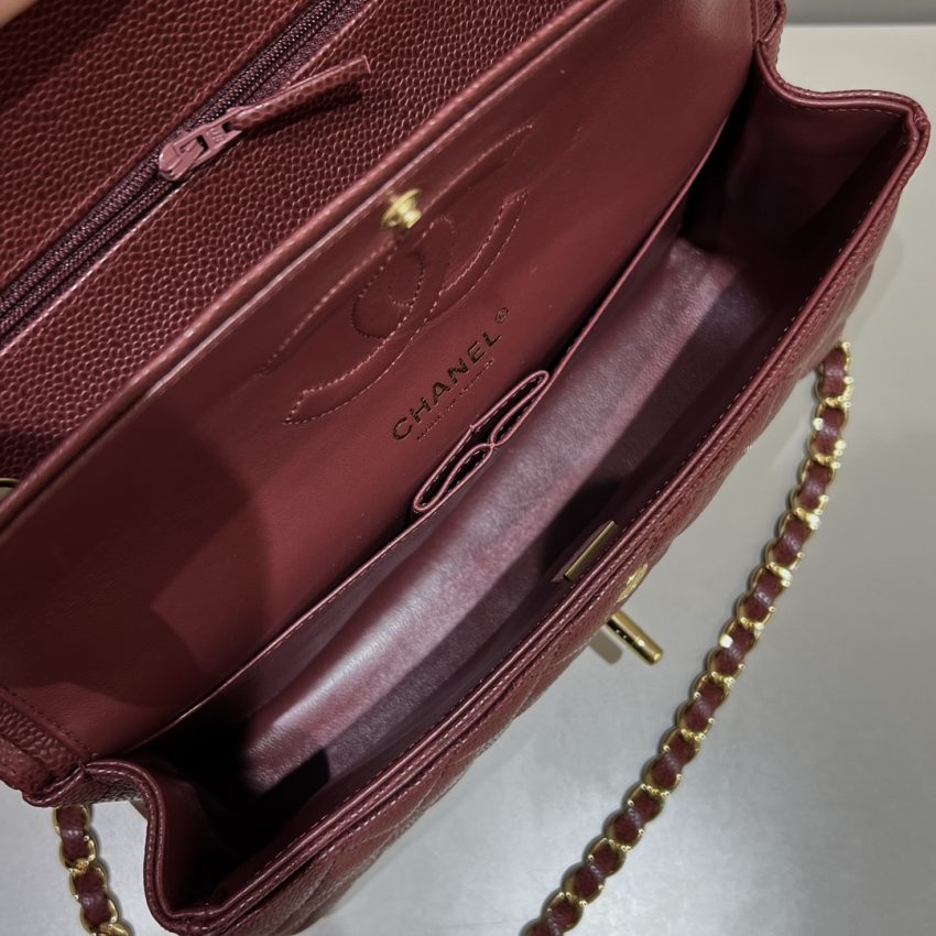 Chanel Classic Flap 25cm Red 5 CHANEL Classic Flap 25cm Red - chanel large flap replica detail 4