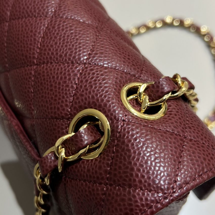 Chanel Classic Flap 25cm Red 6 CHANEL Classic Flap 25cm Red - chanel large flap replica detail 5