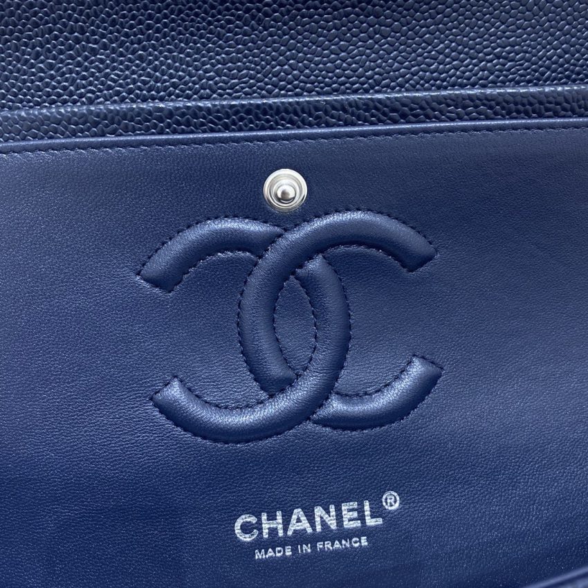 Chanel Classic Flap 25cm Sea Blue 4 CHANEL Classic Flap 25cm Sea Blue - high quality chanel replica detail 3