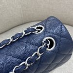 Chanel Classic Flap 25cm Sea Blue 7 CHANEL Classic Flap 25cm Sea Blue - high quality chanel replica detail 6