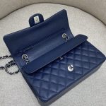Chanel Classic Flap 25cm Sea Blue 9 CHANEL Classic Flap 25cm Sea Blue - high quality chanel replica detail 8