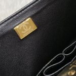Chanel Classic Flap 25cm V Black 2 CHANEL Classic Flap 25cm V Black - chanel chevron bag replica detail 1