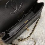 Chanel Classic Flap 25cm V Black 3 CHANEL Classic Flap 25cm V Black - chanel chevron bag replica detail 2