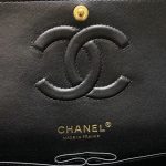 Chanel Classic Flap 25cm V Black 5 CHANEL Classic Flap 25cm V Black - chanel chevron bag replica detail 4