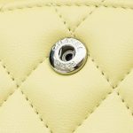 Chanel Classic Flap 25cm Yellow 8 CHANEL Classic Flap 25cm Yellow - chanel yellow bag dupe detail 9