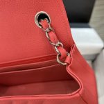 Chanel Classic Flap V 20cm Red 7 CHANEL Classic Flap V 20cm Red - chanel chevron replica detail 6