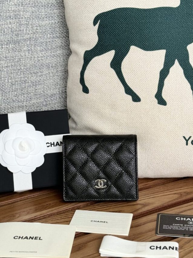 Chanel Compact Bifold Wallet 3 Chanel Compact Bifold Wallet - fake chanel bifold wallet detail 3