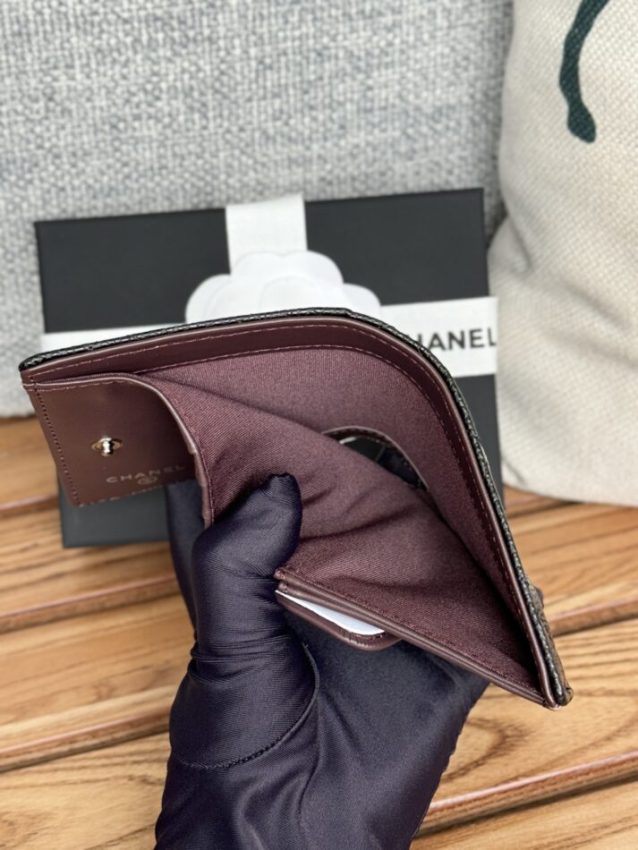 Chanel Compact Bifold Wallet 6 Chanel Compact Bifold Wallet - fake chanel bifold wallet detail 6