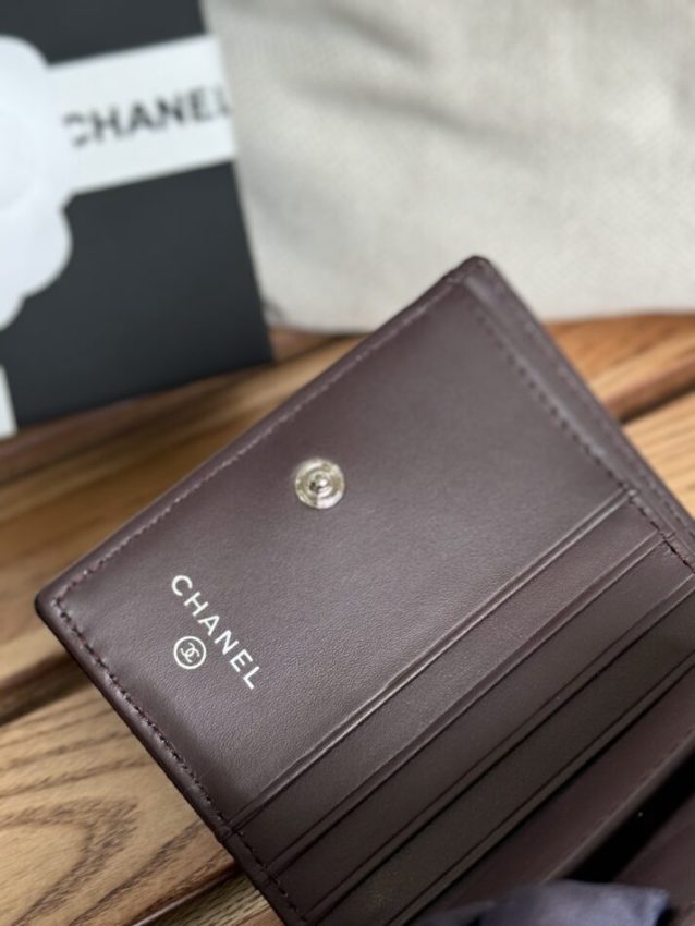 Chanel Compact Bifold Wallet 7 Chanel Compact Bifold Wallet - fake chanel bifold wallet detail 7