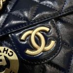 Chanel Hobo Small Dark Blue 2 CHANEL Hobo Small Dark Blue - chanel small hobo dark blue dupe detail 1
